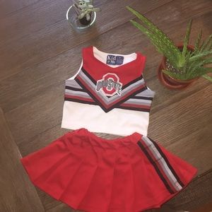 O-H-I-O STATE Toddler Cheerleader uniform-Ohio